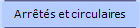 Arrts et circulaires