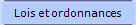 Lois et ordonnances